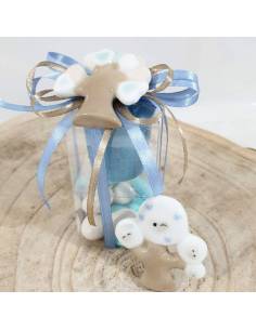 Bomboniere candele Yankee Candle albero della vita Battesimo