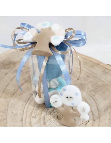 Bomboniere candele Yankee Candle albero della vita Battesimo