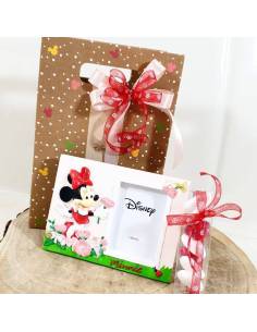 Bomboniere Minnie portafoto linea floreale