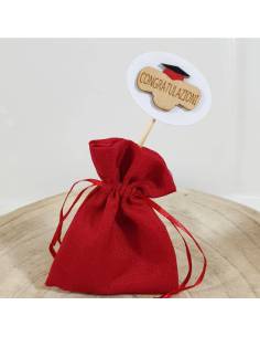 Sacchetti laurea originali applicazione Congratulazioni