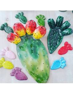 Bomboniere fico d'india ceramica colorate| Sindy Bomboniere