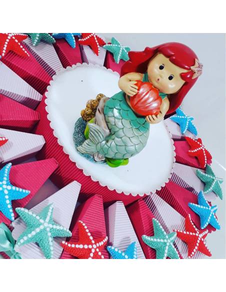 Torta di bomboniere stelle marine calamita| Sindy Bomboniere