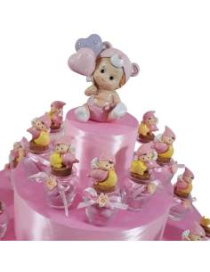 Bomboniere Battesimo bimba particolari complete di confetti