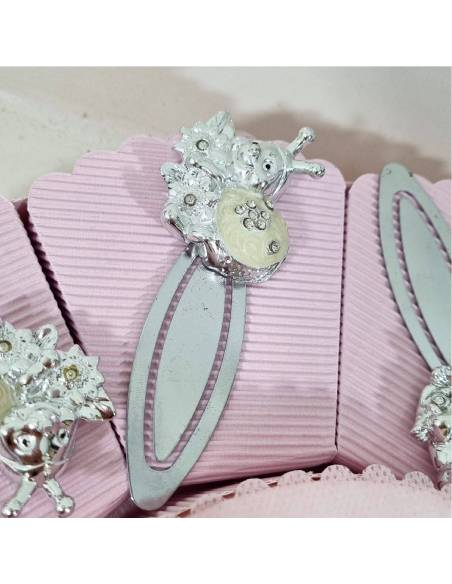 Torta bomboniere Animaletti fermalibro bimba | Sindy Bomboniere