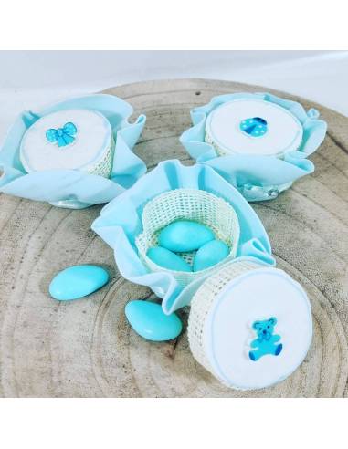 Portaconfetti nascita bimbo offerta online 100pz