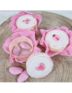 Portaconfetti nascita bimba offerta online 100 pezzi