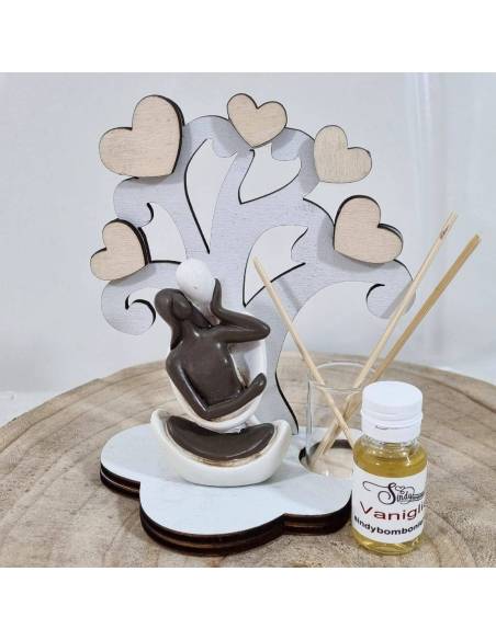 Bomboniere matrimonio profumatori sposi albero della vita