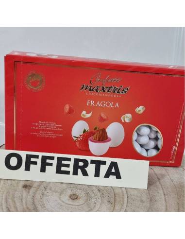 Confetti Maxtris ciocomandorla alla fragola