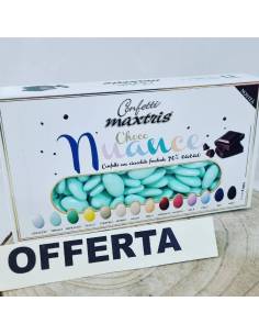 Confetti verde tiffany offerta Maxtris| Sindy Bomboniere