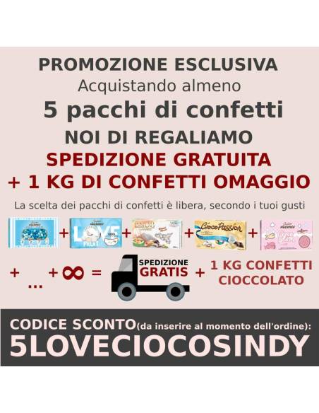 Confetti verde tiffany offerta Maxtris| Sindy Bomboniere