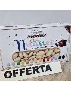 Confetti colore beige Maxtris Nuance al cioccolato