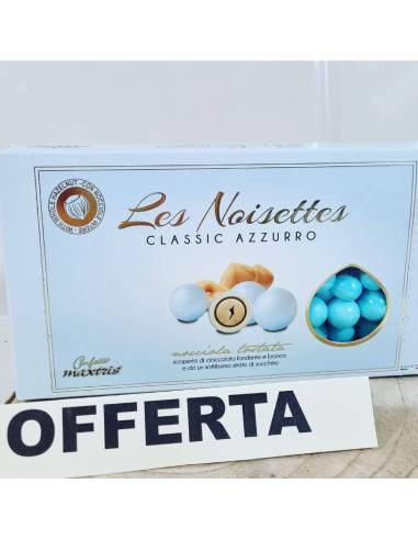Les Noisettes celesti con nocciola tostata