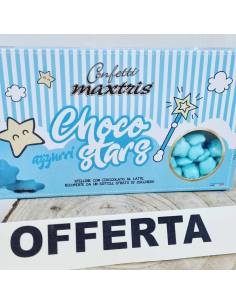 Confetti maxtris stelle azzurre per confettata