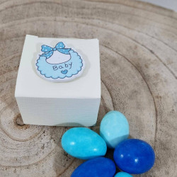 Confetti maxtris sfumati azzurri per Confettata nascita