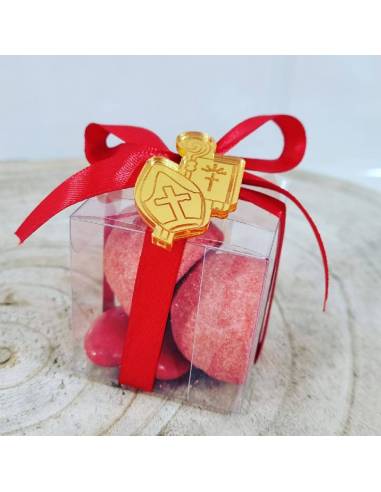 Applicazione Cresima plexiglas oro specchiato