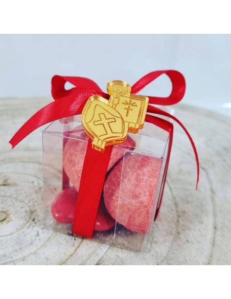 Applicazione Cresima plexiglas oro specchiato