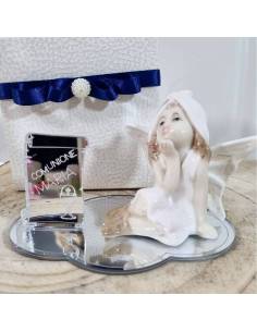 Bomboniere fate Comunione in porcellana con nome personalizzato