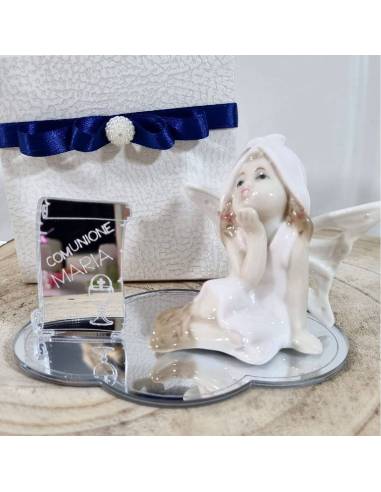 Bomboniere fate Comunione in porcellana con nome personalizzato