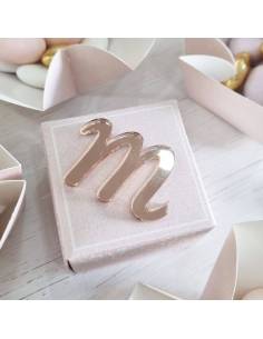 Scatoline portaconfetti personalizzate lettera plexiglas 2