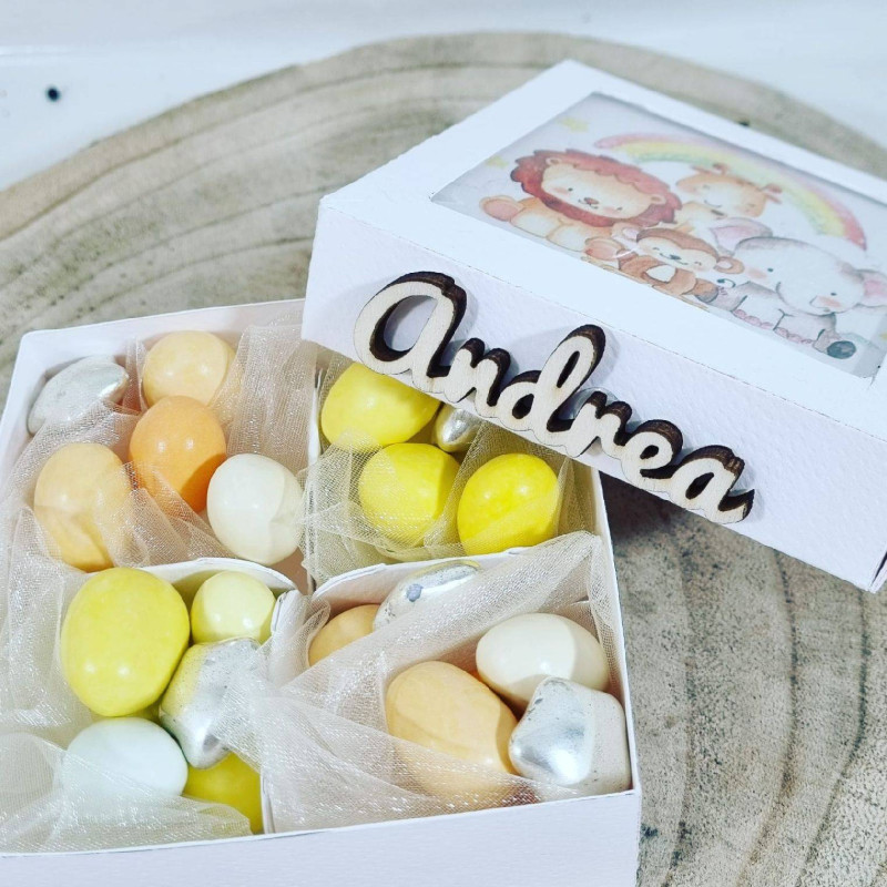 Scatoline Safari per confettata tema giungla