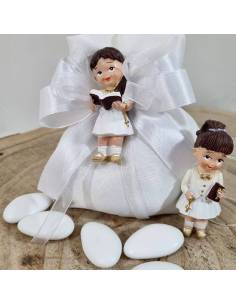 Sacchetti Comunione bambina calamita con vangelo