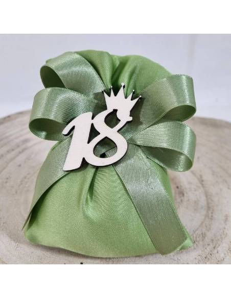 Sacchetti bomboniere diciottesimo compleanno completi
