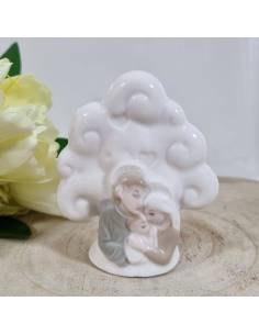 Bomboniere sacre per Cresima albero della vita luce led sacra famiglia