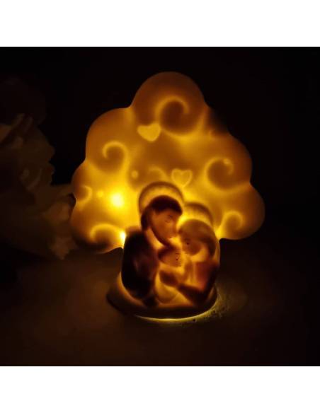 Bomboniere Cresima albero della vita luce led