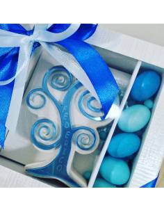 Profumatori bomboniere albero della vita Battesimo bimbo 2