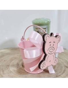 Candele profumate bomboniere Battesimo bimba Yankee