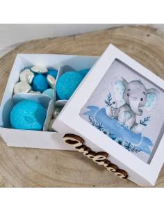 Battesimo tema Dumbo portaconfetti bimbo per confettata