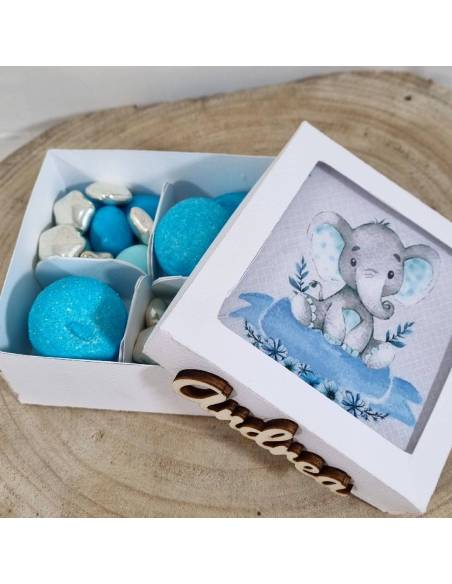 Battesimo tema Dumbo portaconfetti bimbo per confettata