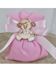 Sacchettini nascita economici bimba completi e confezionati