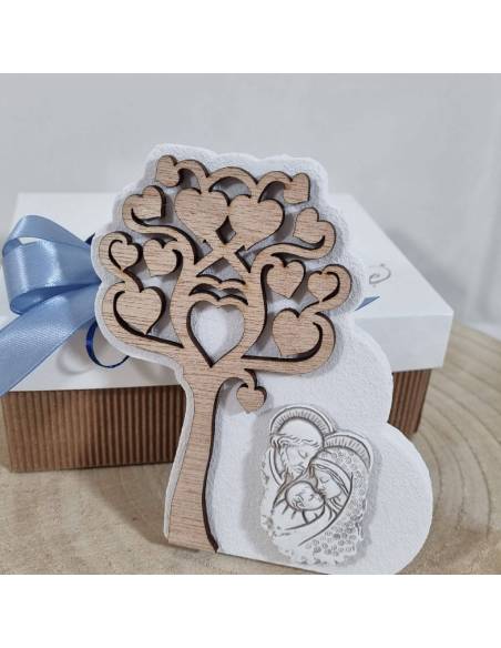 Bomboniere Battesimo immagini sacre albero della vita