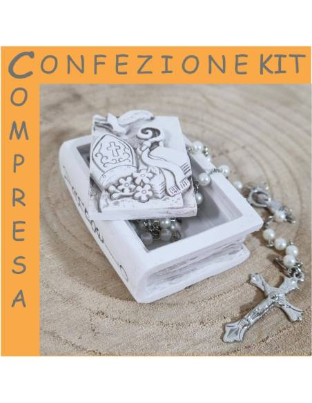 Bomboniere Cresima complete Rosario nel vangelo