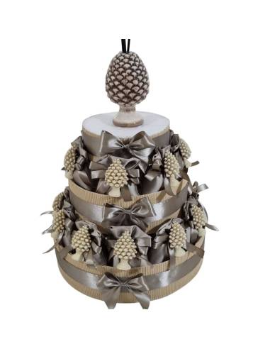 Pigna siciliana bomboniera torta per sacchetti confezionati ideali matrimonio