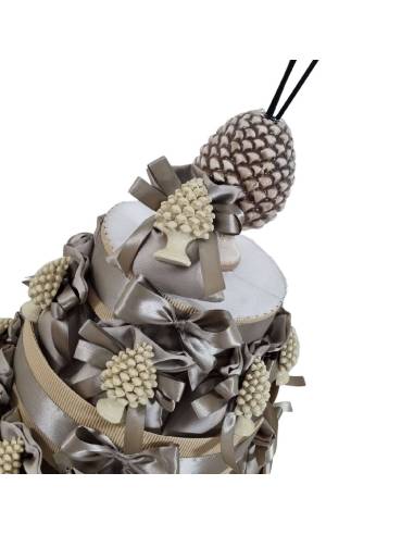 Pigna siciliana bomboniera torta per sacchetti confezionati ideali matrimonio| Sindy Bomboniere