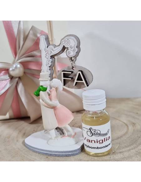 Profumatori bomboniere matrimonio sposi romantici completi