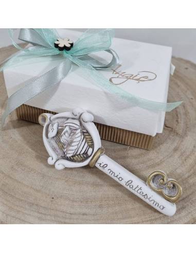 Bomboniere Battesimo chiave fonte battesimale