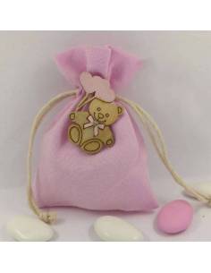 Sacchettini battesimo fai da te femmina