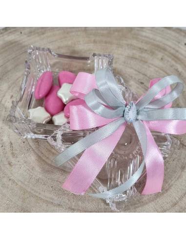 Bomboniere vetro scatola portagioie ideale per ogni evento