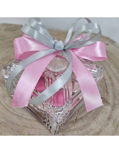 Bomboniere vetro scatola portagioie ideale per ogni evento| Sindy Bomboniere