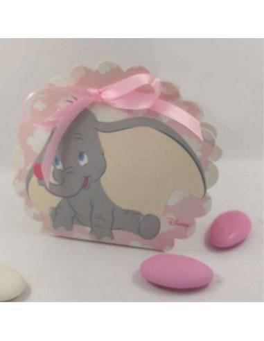 Portaconfetti nascita Disney scatoline Dumbo x bambina