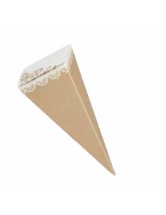 Portariso a forma di cono in cartoncino