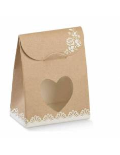 Portaconfetti sposi scatoline economiche ricamo