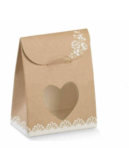 Portaconfetti sposi scatoline economiche ricamo