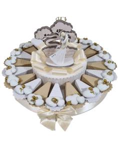 Torte bomboniere matrimonio economiche cuori calamite