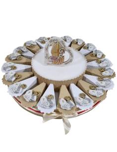 Torte bomboniere per Cresima calamite sacre eleganti