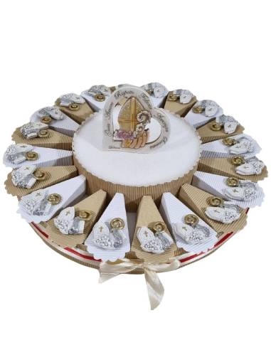 Torte bomboniere per Cresima calamite sacre eleganti