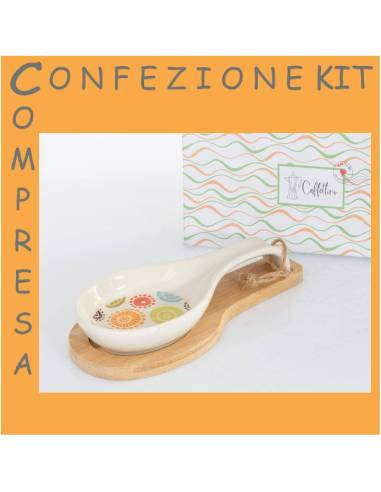 Poggiamestolo bomboniere Cuorematto vendita online utili e confezione omaggio